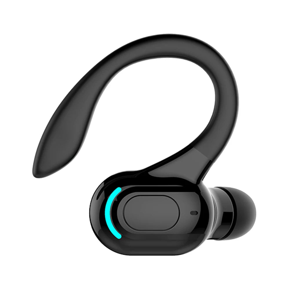 Waterproof Hanging Single Ear Earbuds Bluetooth-compatible 5.2 Noise Cancelling Sports Wireless Business Headphones