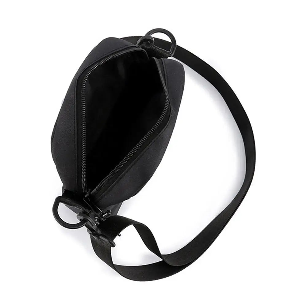 Crossbody Shoulder Bag Men's Small Bag Shoulder Bags Trendy Diagonal Backpack Chest Bags Light Boy Mini Casual Bag Waist Pack