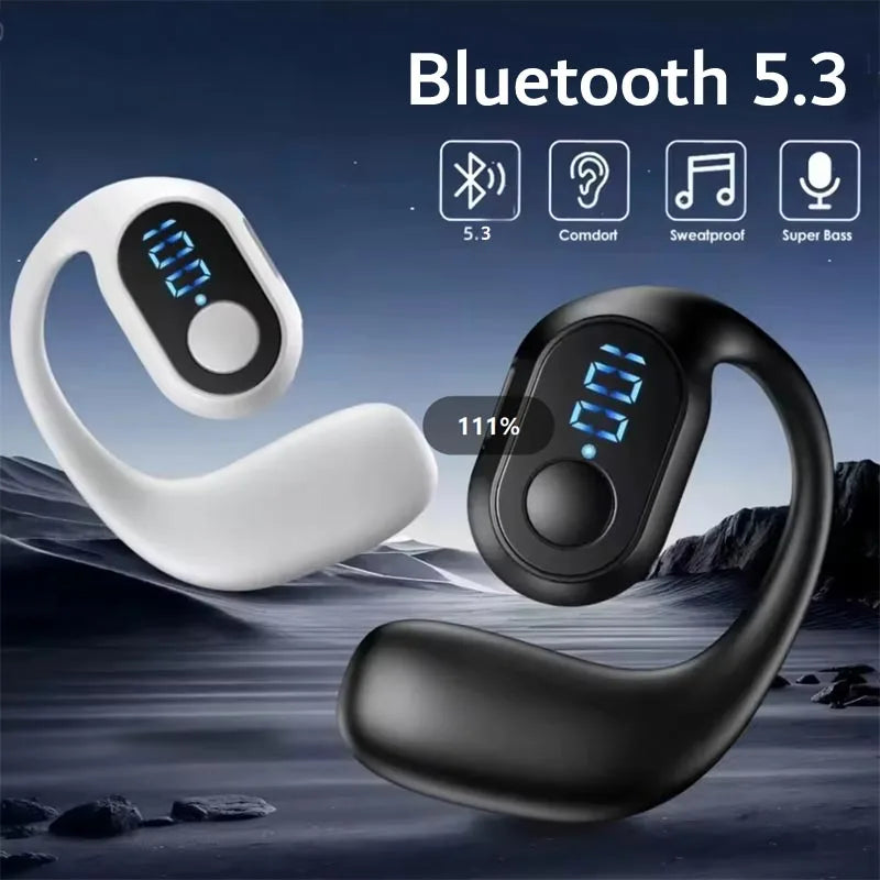 Wireless Bluetooth 5.4 Headphone TWS Ear Hook Earphone HiFi Stereo Noise Reduction Headset Waterproof Earbud for Huawi For Xiami