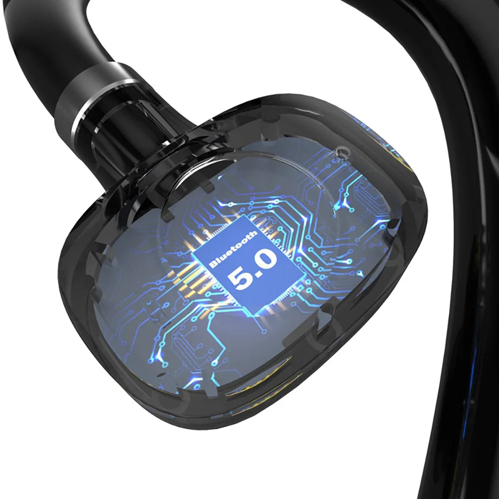 X27 Bluetooth 5.0 Earphone Business Wireless Headphone long Standby Noise Reduction Sports Headset Waterproof for Smartphone
