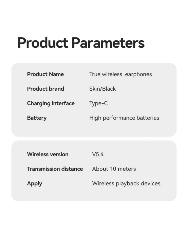 Earhook Earphones TWS Bluetooth 5.4 Bone Conduction Open Air Noise Reduction Headphone Wireless Sports Earbuds M75 HIFI With Mic