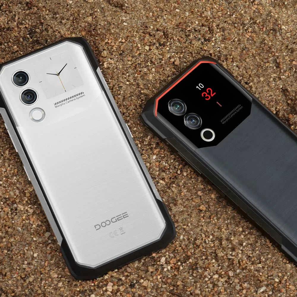 DOOGEE Blade10 Max Rugged Phone 6.56" 90Hz IPS Display 8GB 256GB 1.54" Rear Display 50MP AI Main Camera 10300mAh Battery Phone