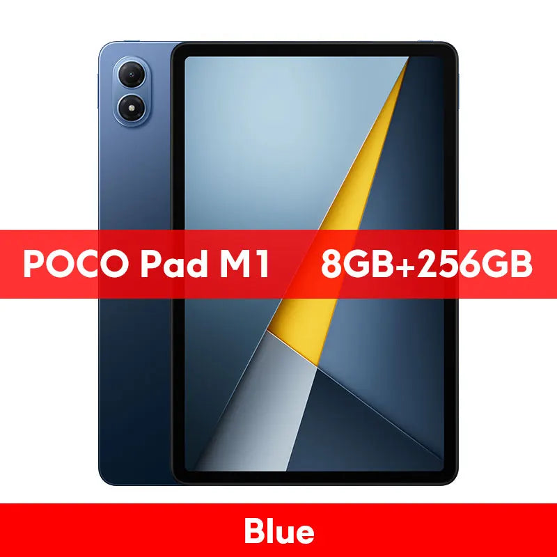POCO Pad M1 Global Version Tablets Snapdragon® 7s Gen 4 12000mAh Battery 12.1’’ 2.5K display 8MP camera 33W charging
